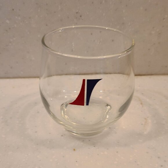 National Airlines Vintage 1960's Logo Cocktail Glass - Picture 1 of 7